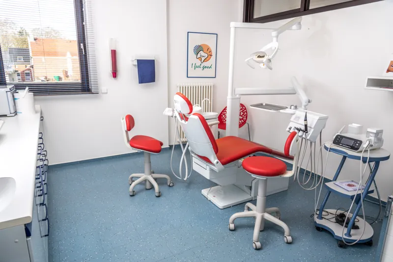 Kinderfreundliches Behandlungszimmer